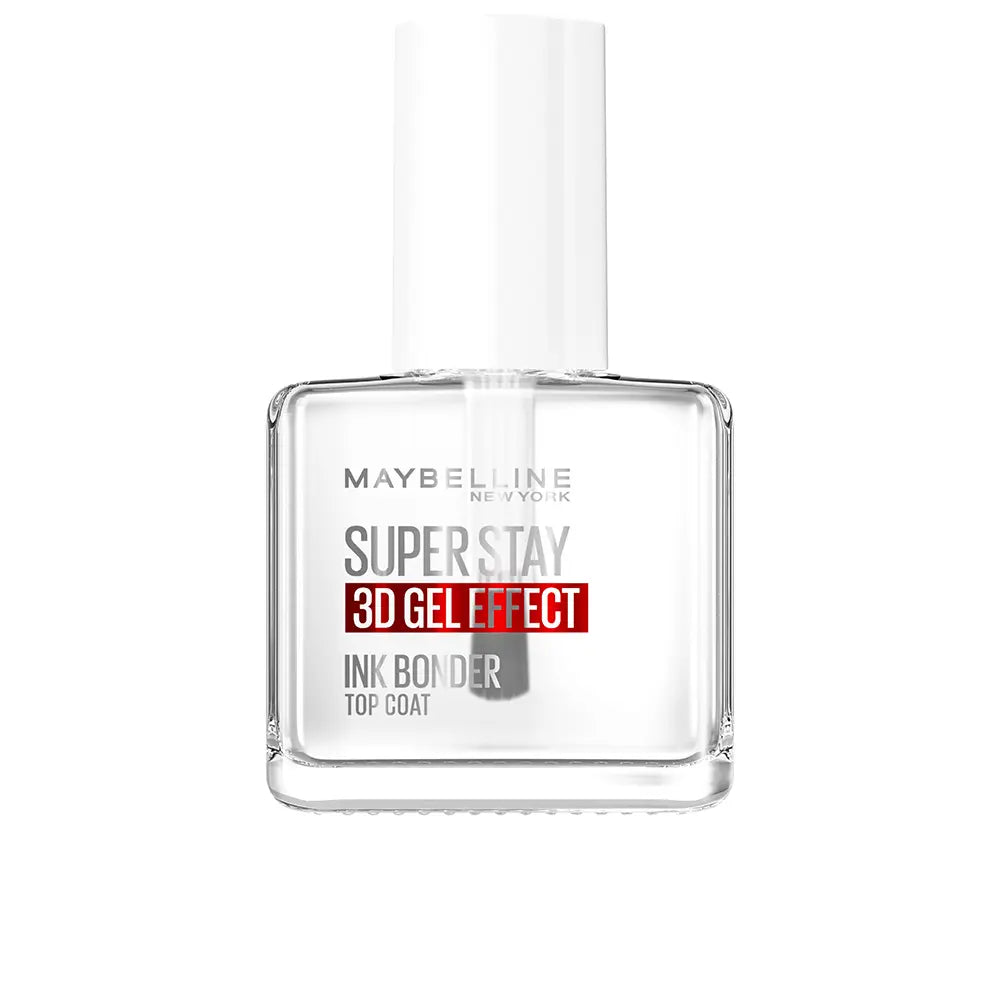 MAYBELLINE-SUPERSTAY esmalte 3D gel efeito tinta bonder top coat 12 ml.-DrShampoo - Perfumaria e Cosmética