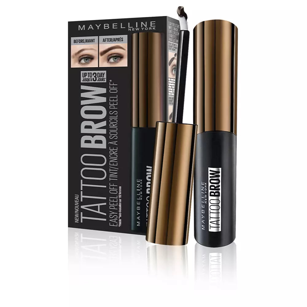 MAYBELLINE-TATTOO BROW easy peel off tint 3 castanho escuro 48 ml-DrShampoo - Perfumaria e Cosmética