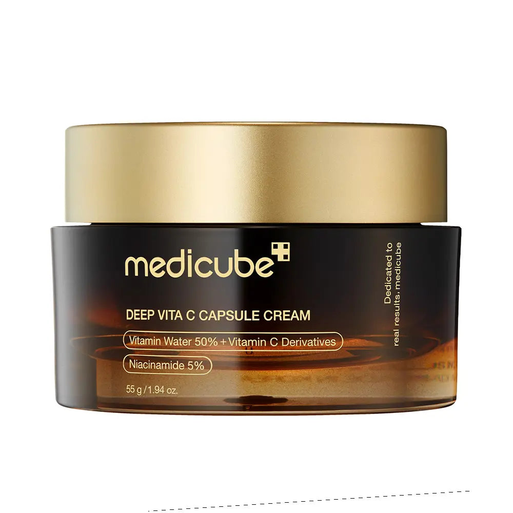 MEDICUBE-DEEP VITA C CAPSULE creme iluminador 55 g-DrShampoo - Perfumaria e Cosmética