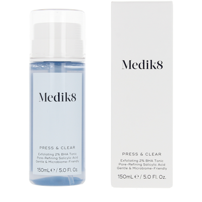 MEDIK8-PRESS & GLOW tônico esfoliante diário PHA com ativador enzimático 150 ml-DrShampoo - Perfumaria e Cosmética