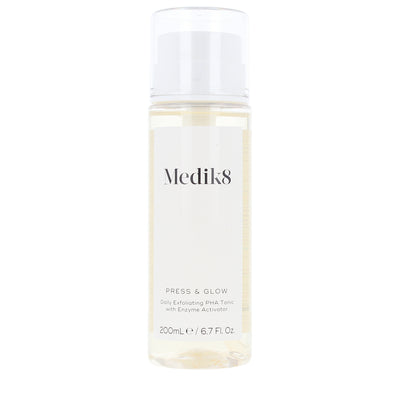 MEDIK8-Tônico Esfoliante Diário PHA PRESS & GLOW com Ativador Enzimático 200ml-DrShampoo - Perfumaria e Cosmética