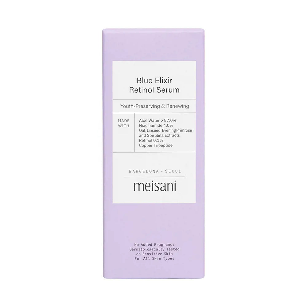 MEISANI-Soro de retinol BLUE ELIXIR-DrShampoo - Perfumaria e Cosmética