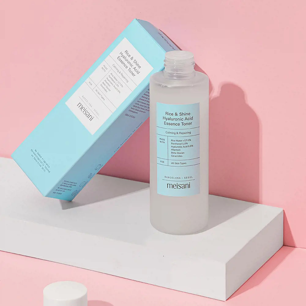 MEISANI-Tónico de essência de ácido hialurônico RICE AND SHINE-DrShampoo - Perfumaria e Cosmética