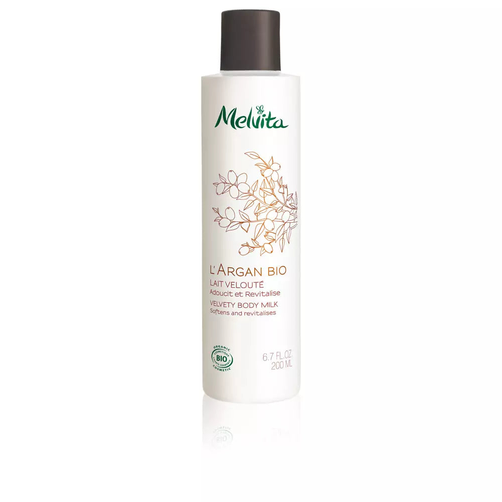 MELVITA-ARGAN BIO leite aveludado 200 ml-DrShampoo - Perfumaria e Cosmética