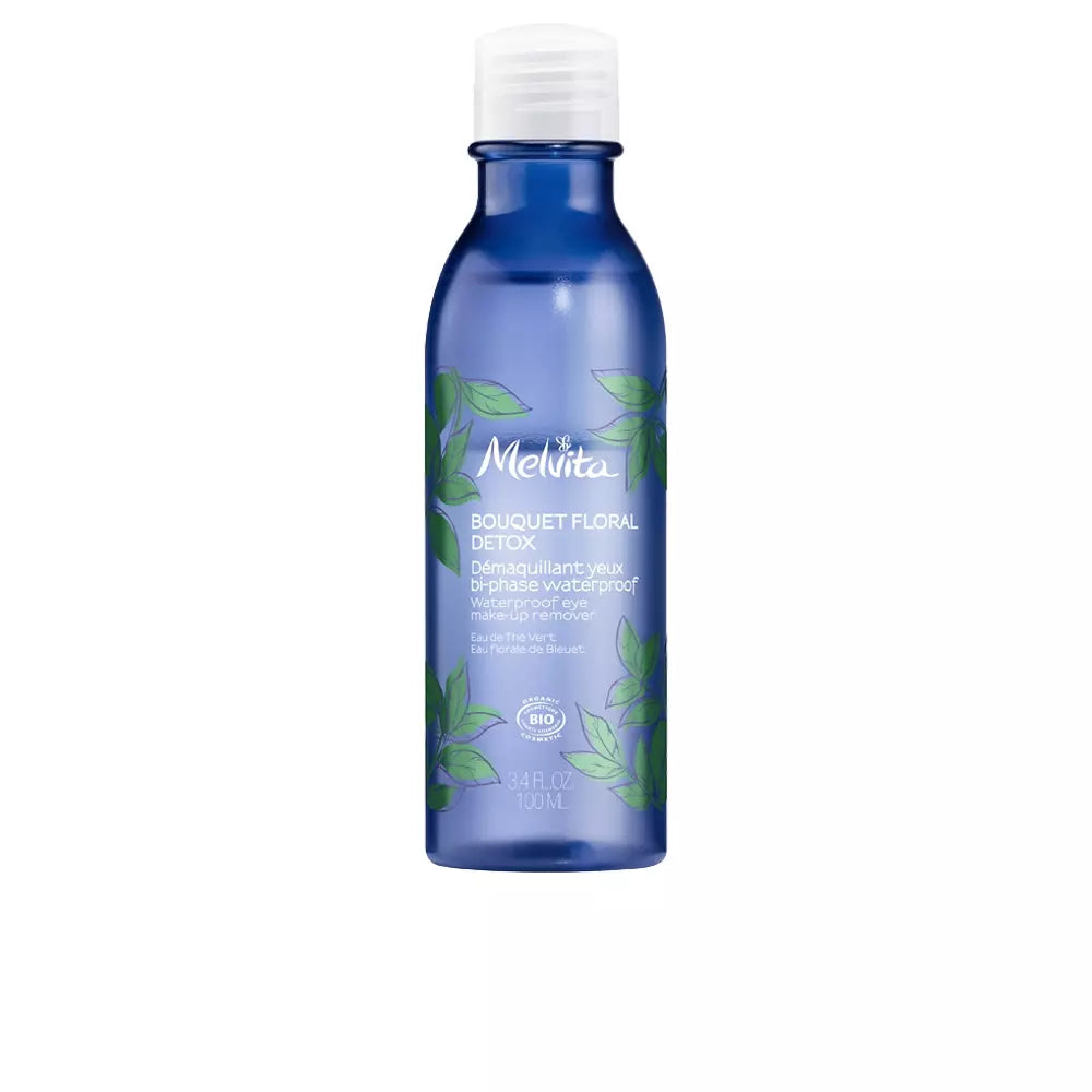 MELVITA-BOUQUET FLORAL DETOX demaquilante para os olhos bi-fásico 100 ml.-DrShampoo - Perfumaria e Cosmética