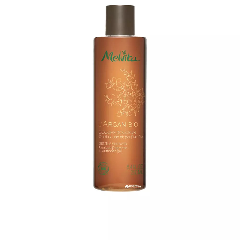 MELVITA-Gel de Banho de Argan Biológico 250 ml-DrShampoo - Perfumaria e Cosmética