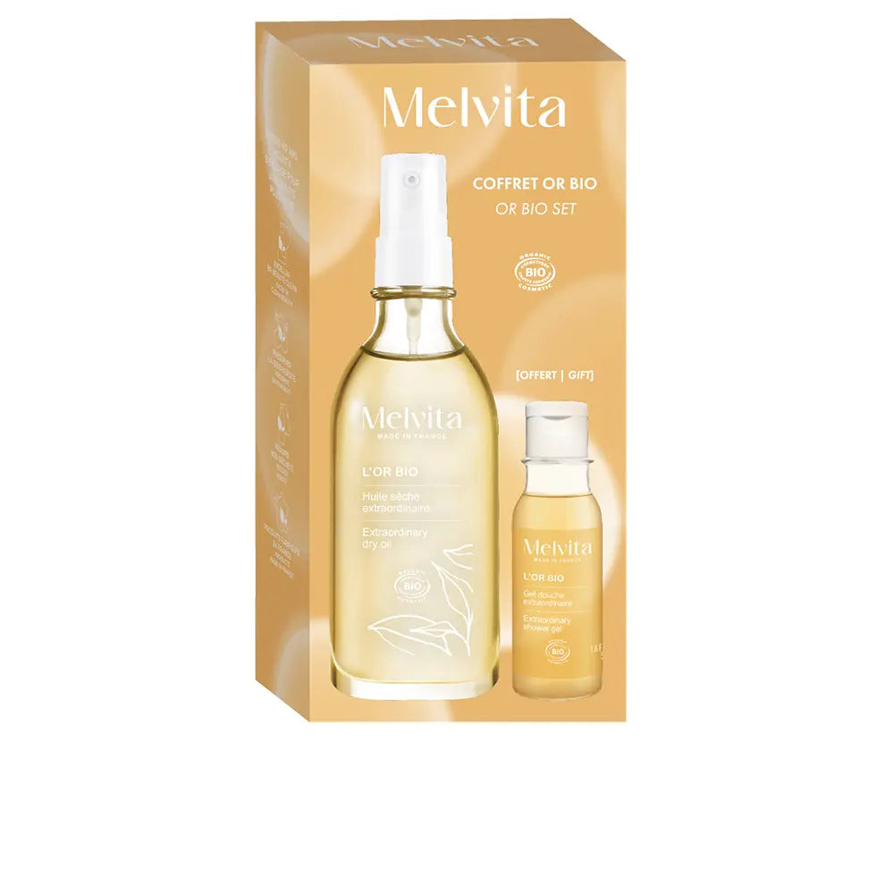 MELVITA-L'OR BIO ÓLEO EXTRAORDINÁRIO CONJUNTO 2 pcs.-DrShampoo - Perfumaria e Cosmética