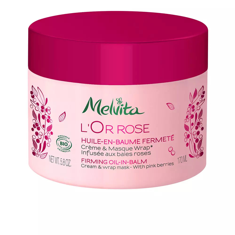 MELVITA-L'OR ROSE bálsamo óleo reafirmante 170 ml-DrShampoo - Perfumaria e Cosmética