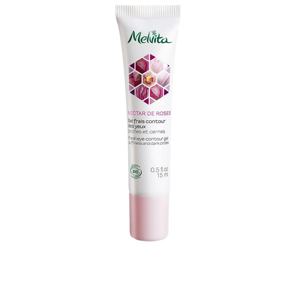 MELVITA-NECTAR DE ROSES gel frais contour des yeux 15 ml-DrShampoo - Perfumaria e Cosmética
