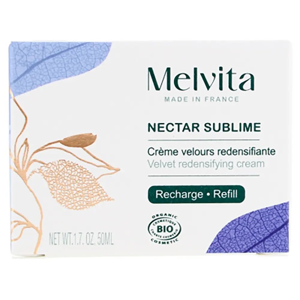 MELVITA-NECTAR SUBLIME creme redensificante aveludado refil 50 ml.-DrShampoo - Perfumaria e Cosmética