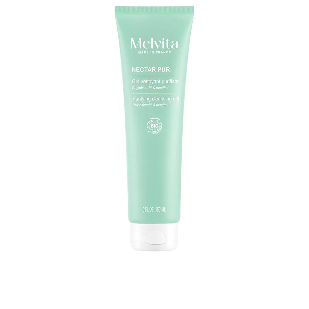 MELVITA-Nectar Pur gel de limpeza purificante 200 ml.-DrShampoo - Perfumaria e Cosmética