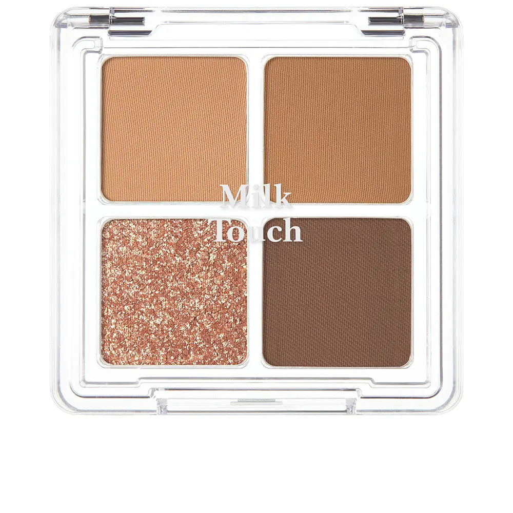 MILK TOUCH-Paleta de sombras para olhos BE MY FIRST 01 Brown 76 gr.-DrShampoo - Perfumaria e Cosmética