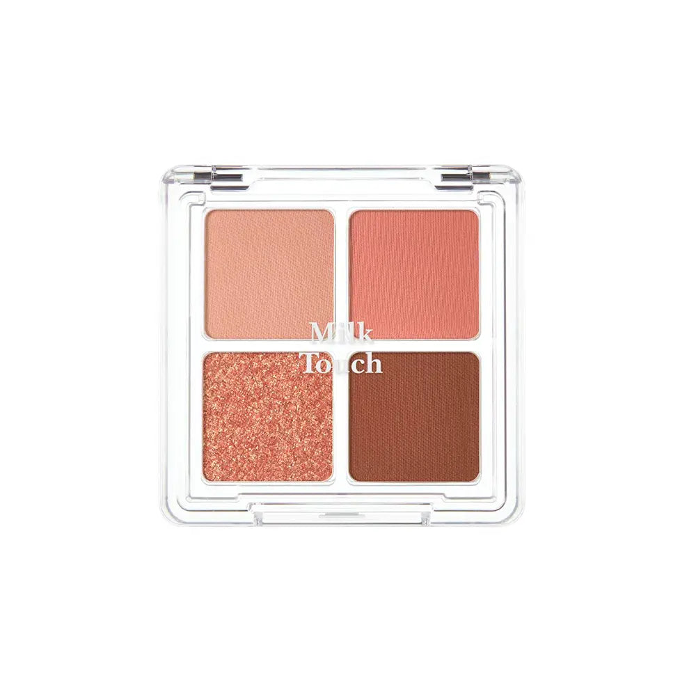 MILK TOUCH-Paleta de sombras para olhos BE MY FIRST 02 Rose 76 gr.-DrShampoo - Perfumaria e Cosmética
