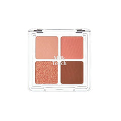 MILK TOUCH-Paleta de sombras para olhos BE MY FIRST 02 Rose 76 gr.-DrShampoo - Perfumaria e Cosmética