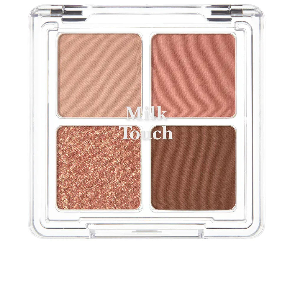 MILK TOUCH-Paleta de sombras para olhos BE MY FIRST 02 Rose 76 gr.-DrShampoo - Perfumaria e Cosmética