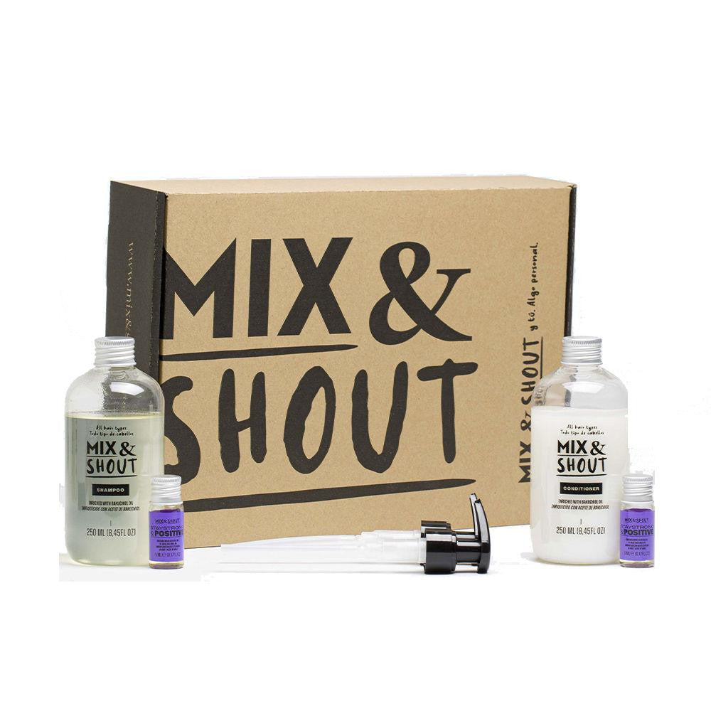 MIX & SHOUT-BALANCING ROUTINE LOT 4 pz-DrShampoo - Perfumaria e Cosmética