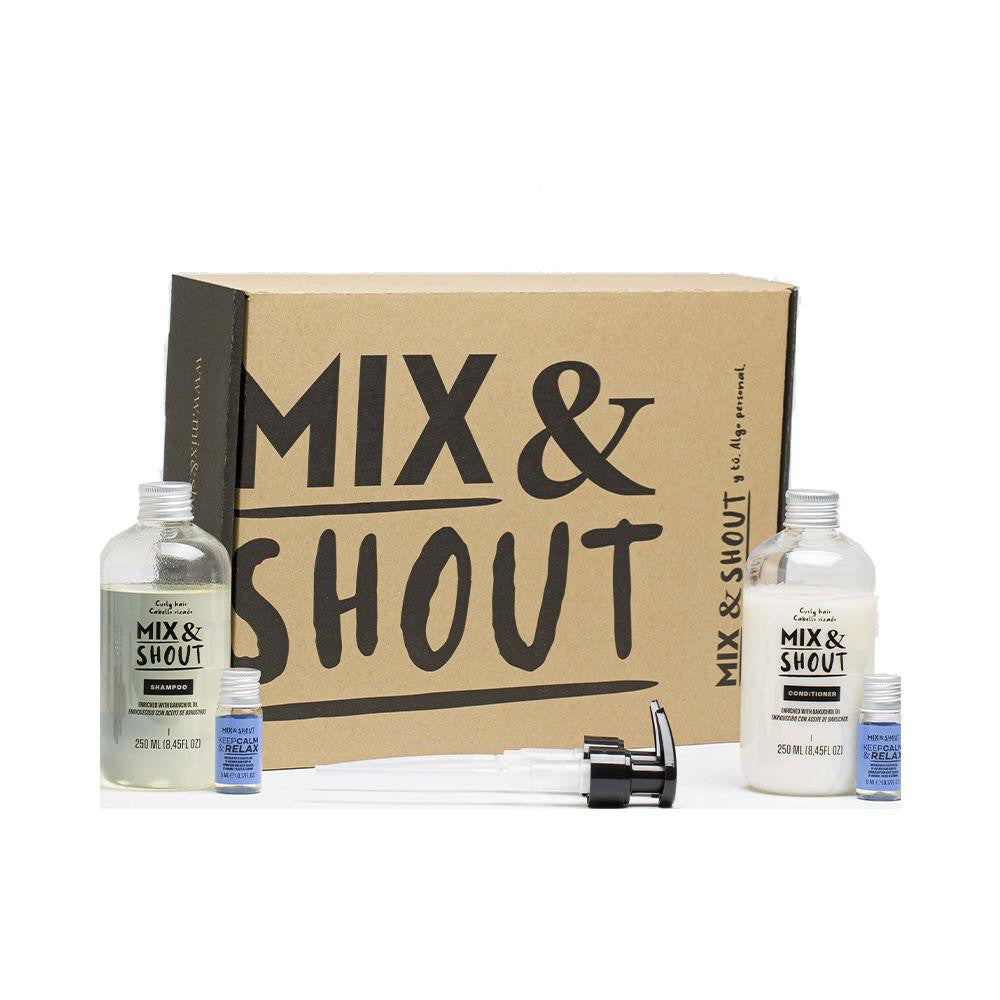 MIX & SHOUT-SOOTHING CURLY ROUTINE LOT 4 pz-DrShampoo - Perfumaria e Cosmética