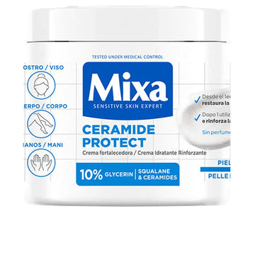 MIXA-MIXA CERAMIDE PROTECT creme fortalecedor para pele muito seca 400 ml-DrShampoo - Perfumaria e Cosmética Imagem principal do produto