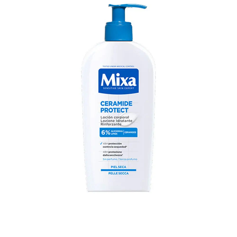 MIXA-MIXA CERAMIDE PROTECT loção hidratante corporal para pele seca 400 ml-DrShampoo - Perfumaria e Cosmética