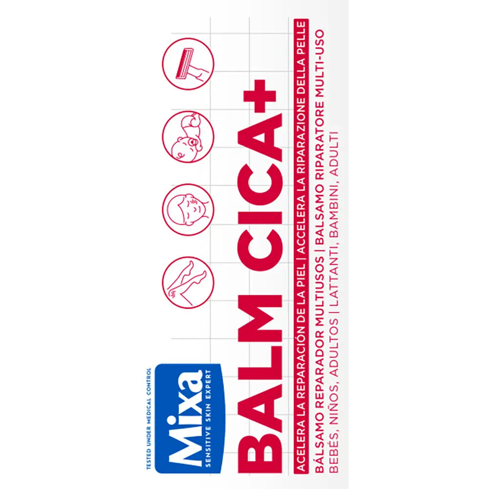 MIXA-MIXA CICA+ BALM bálsamo reparador 50 ml-DrShampoo - Perfumaria e Cosmética