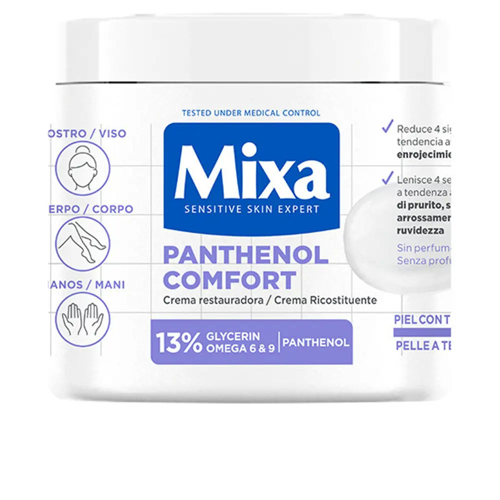MIXA-MIXA PANTHENOL COMFORT creme restaurador para pele com tendência atópica 400 ml-DrShampoo - Perfumaria e Cosmética
