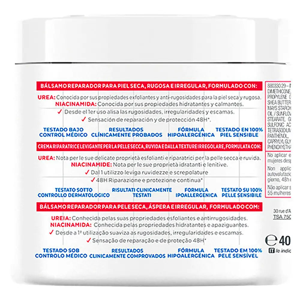 MIXA-MIXA UREA CICA REPAIR+ bálsamo reparador para pele seca e áspera 400 ml-DrShampoo - Perfumaria e Cosmética