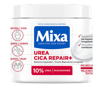 MIXA-MIXA UREA CICA REPAIR+ bálsamo reparador para pele seca e áspera 400 ml-DrShampoo - Perfumaria e Cosmética Imagem principal do produto