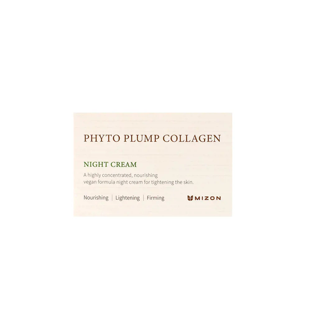 MIZON-Creme noturno PHYTO PLUMP COLLAGEN-DrShampoo - Perfumaria e Cosmética
