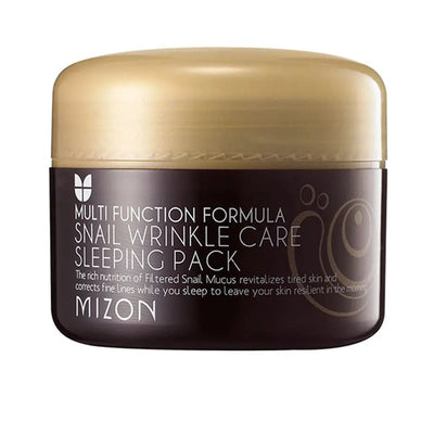 MIZON-SNAIL WRINKLE CARE máscara de dormir 80 ml-DrShampoo - Perfumaria e Cosmética