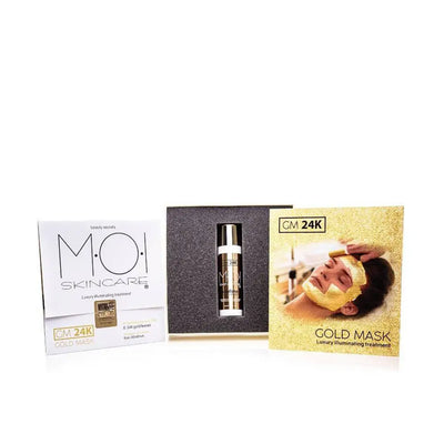 MOI-MÁSCARA DOURADA 24K CAIXA 7 pcs.-DrShampoo - Perfumaria e Cosmética