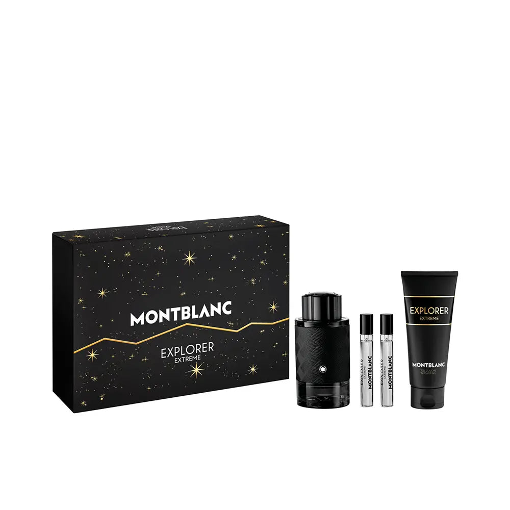 MONTBLANC-CONJUNTO DE PERFUMES EXPLORER EXTREME 4 peças.-DrShampoo - Perfumaria e Cosmética