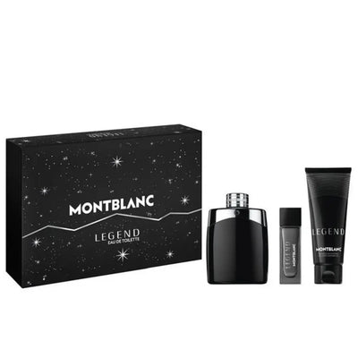 MONTBLANC-Conjunto LEGEND de 3 peças-DrShampoo - Perfumaria e Cosmética