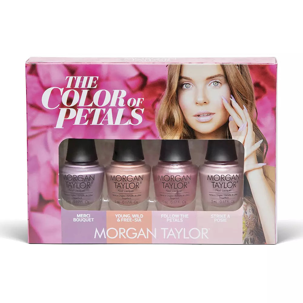 MORGAN TAYLOR-A COR DAS PÉTALAS conjunto 4 unid.-DrShampoo - Perfumaria e Cosmética