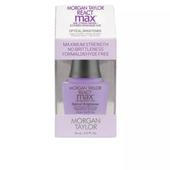 MORGAN TAYLOR-REACT MAX OPTICAL fortalecedor de unhas + base 15 ml-DrShampoo - Perfumaria e Cosmética