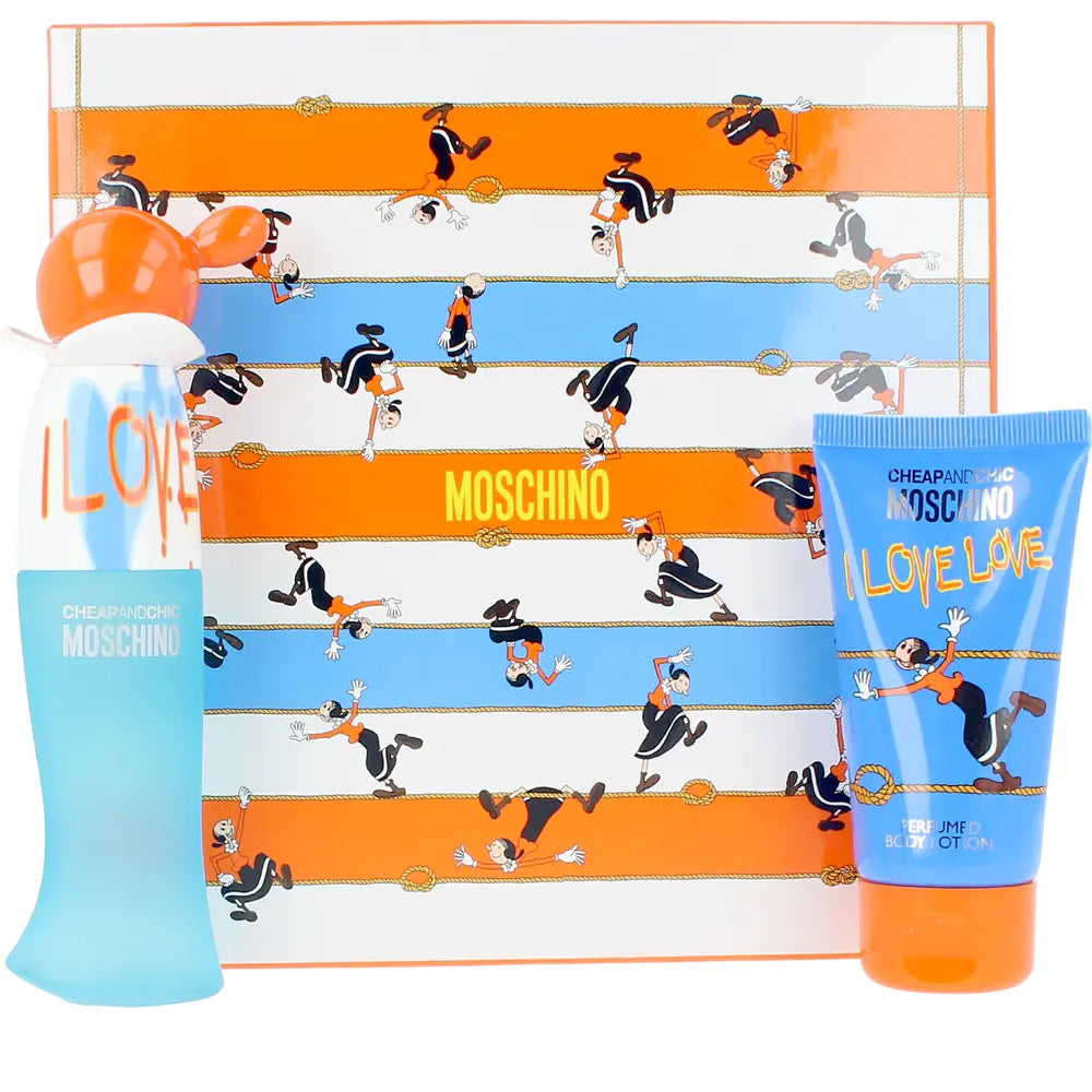 MOSCHINO-BARATO E CHIQUE EU AMO AMOR CONJUNTO 2 pcs.-DrShampoo - Perfumaria e Cosmética