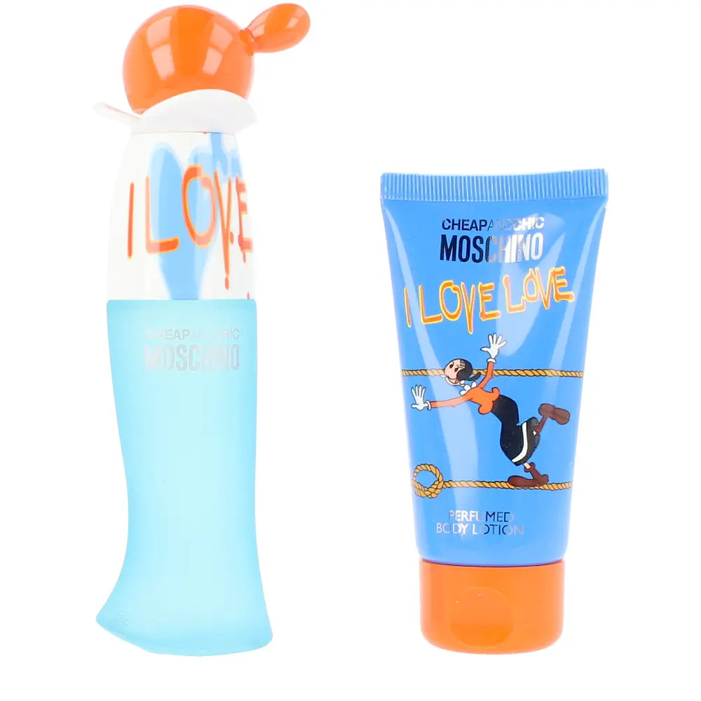 MOSCHINO-BARATO E CHIQUE EU AMO AMOR CONJUNTO 2 pcs.-DrShampoo - Perfumaria e Cosmética