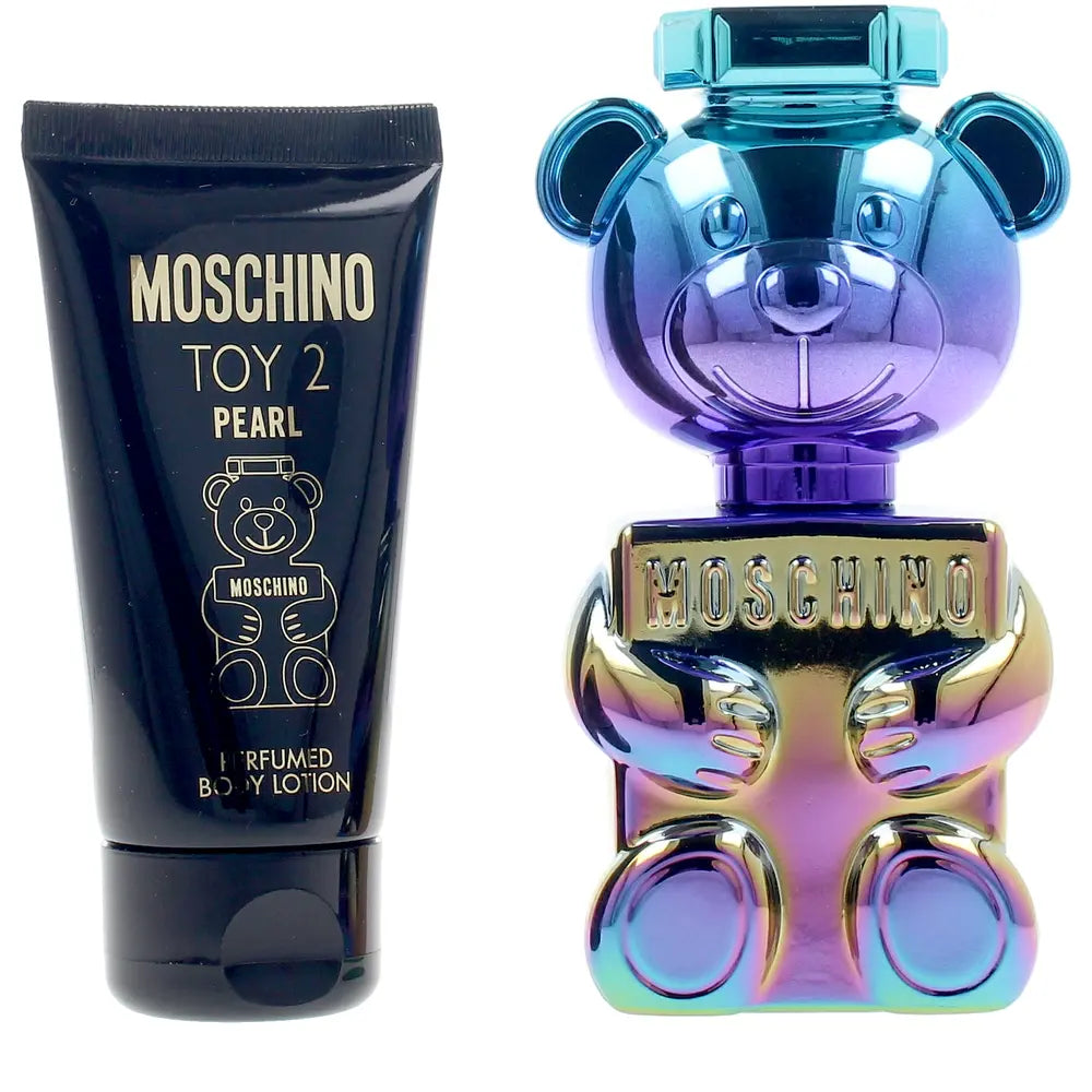 MOSCHINO-BRINQUEDO 2 CASO PEARL 2 peças-DrShampoo - Perfumaria e Cosmética