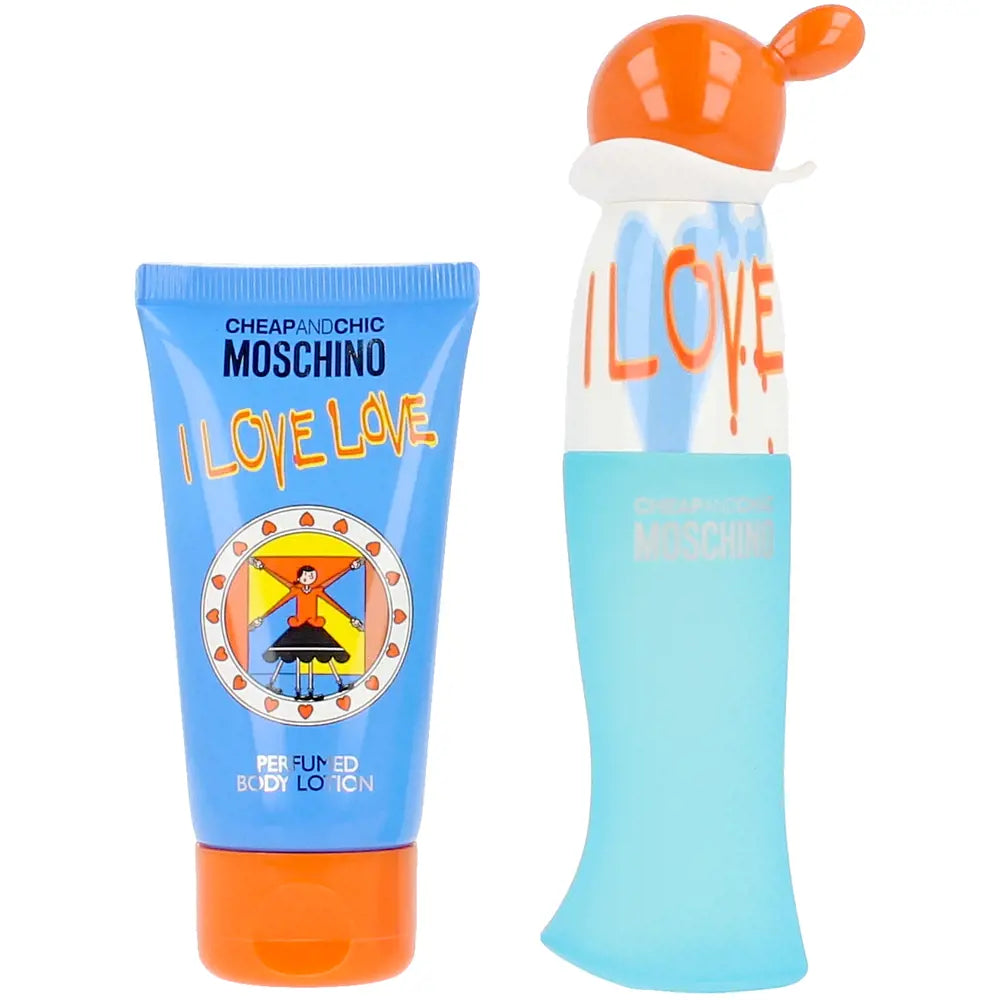 MOSCHINO-CHEAP AND CHIC I LOVE LOVE COFFRET-DrShampoo - Perfumaria e Cosmética