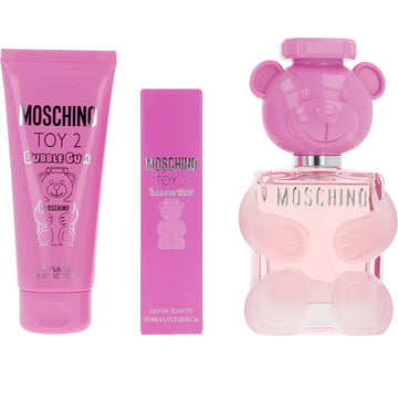 MOSCHINO-TOY 2 CASE DE BOLHA DE GOMA 3 pcs.-DrShampoo - Perfumaria e Cosmética Image principale du produit