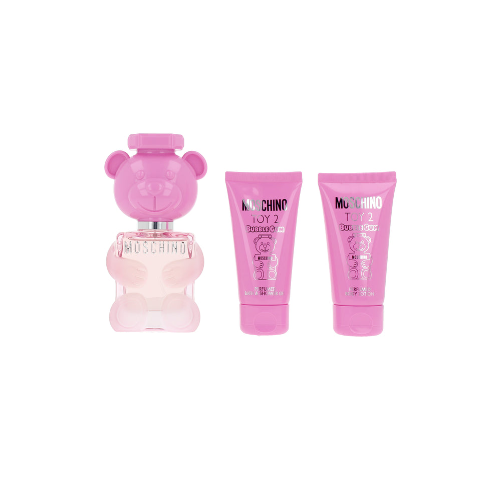 MOSCHINO-TOY 2 MALA DE BOLHA DE GOMA 3 unidades.-DrShampoo - Perfumaria e Cosmética