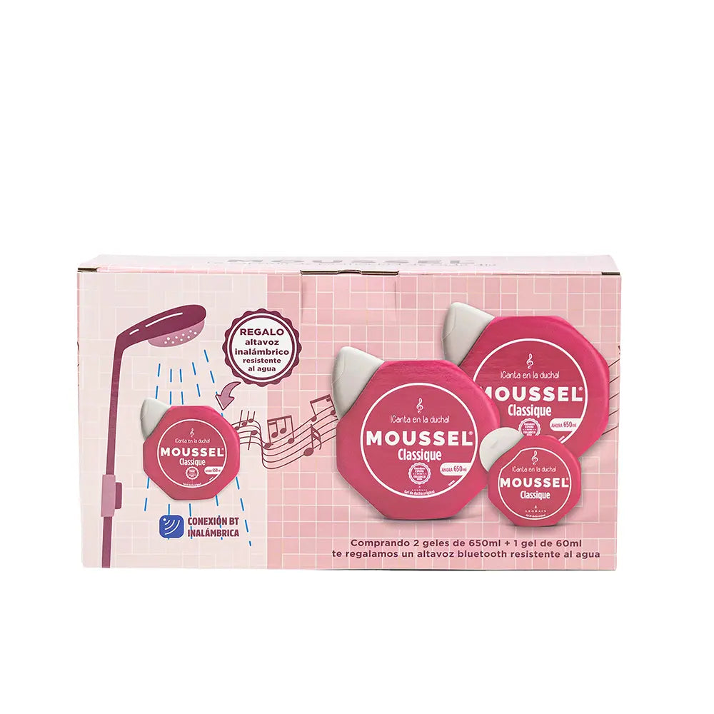 MOUSSEL-MOUSSEL CLASSIQUE GEL DE DUCHA CAIXA 3 pcs.-DrShampoo - Perfumaria e Cosmética