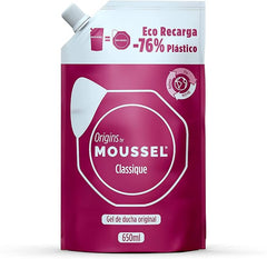 MOUSSEL-MOUSSEL CLASSIQUE recarga de gel de banho original 650 ml.-DrShampoo - Perfumaria e Cosmética