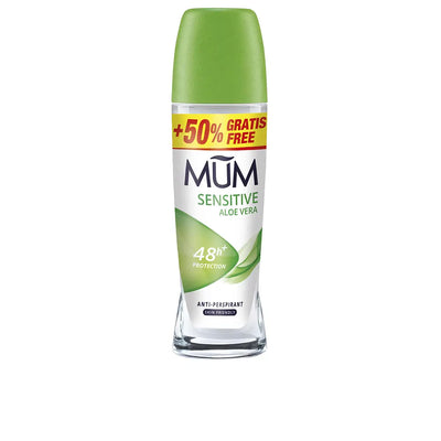 MUM-CUIDADOS SENSÍVEIS desodorante roll-on aloe jojoba 75 ml-DrShampoo - Perfumaria e Cosmética