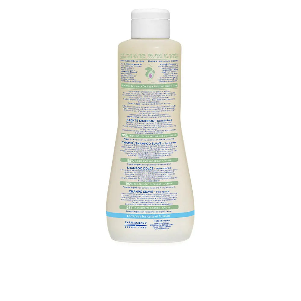 MUSTELA-BÉBÉ champô suave cabelo delicado 500 ml-DrShampoo - Perfumaria e Cosmética