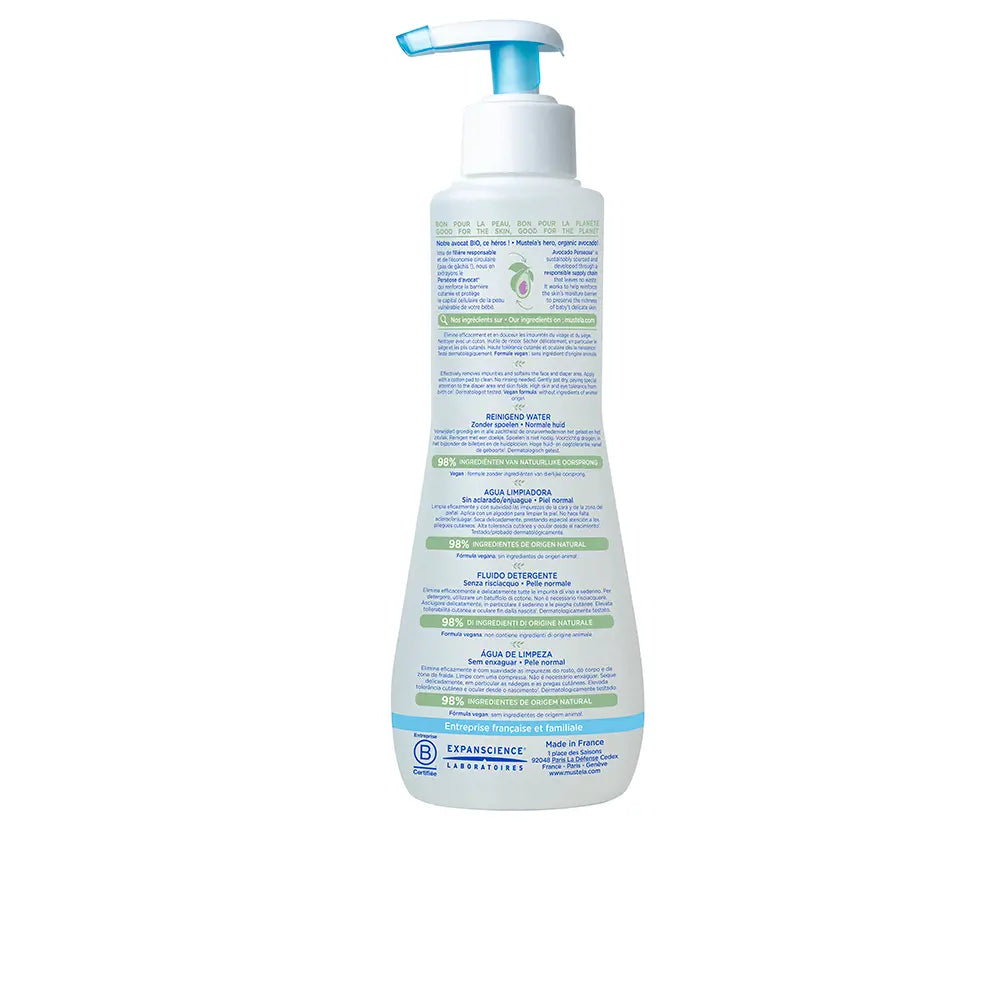 MUSTELA-BÉBÉ eau nettoyante sans riçange 300 ml-DrShampoo - Perfumaria e Cosmética