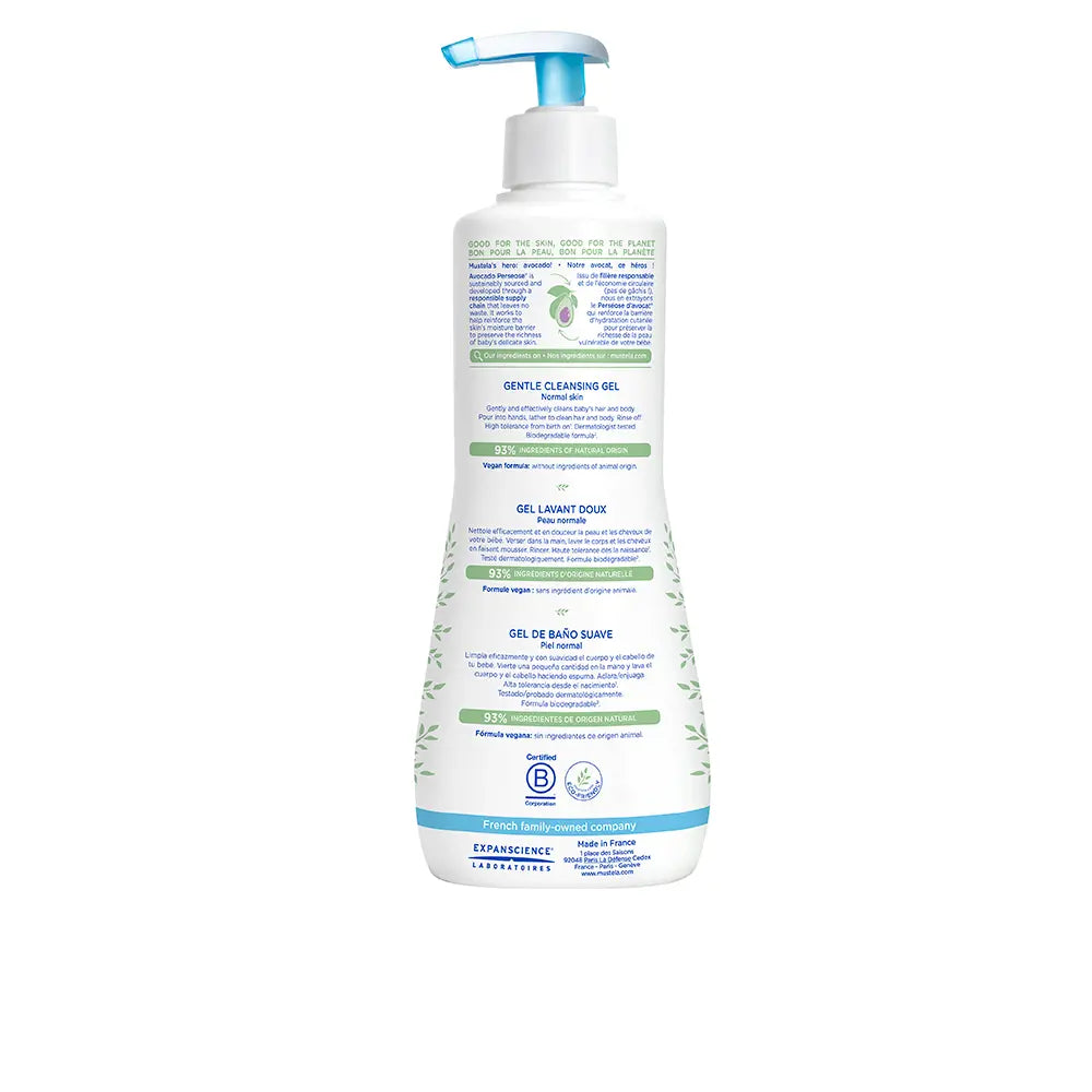 MUSTELA-BÉBÉ gel de lavagem suave 500 ml-DrShampoo - Perfumaria e Cosmética