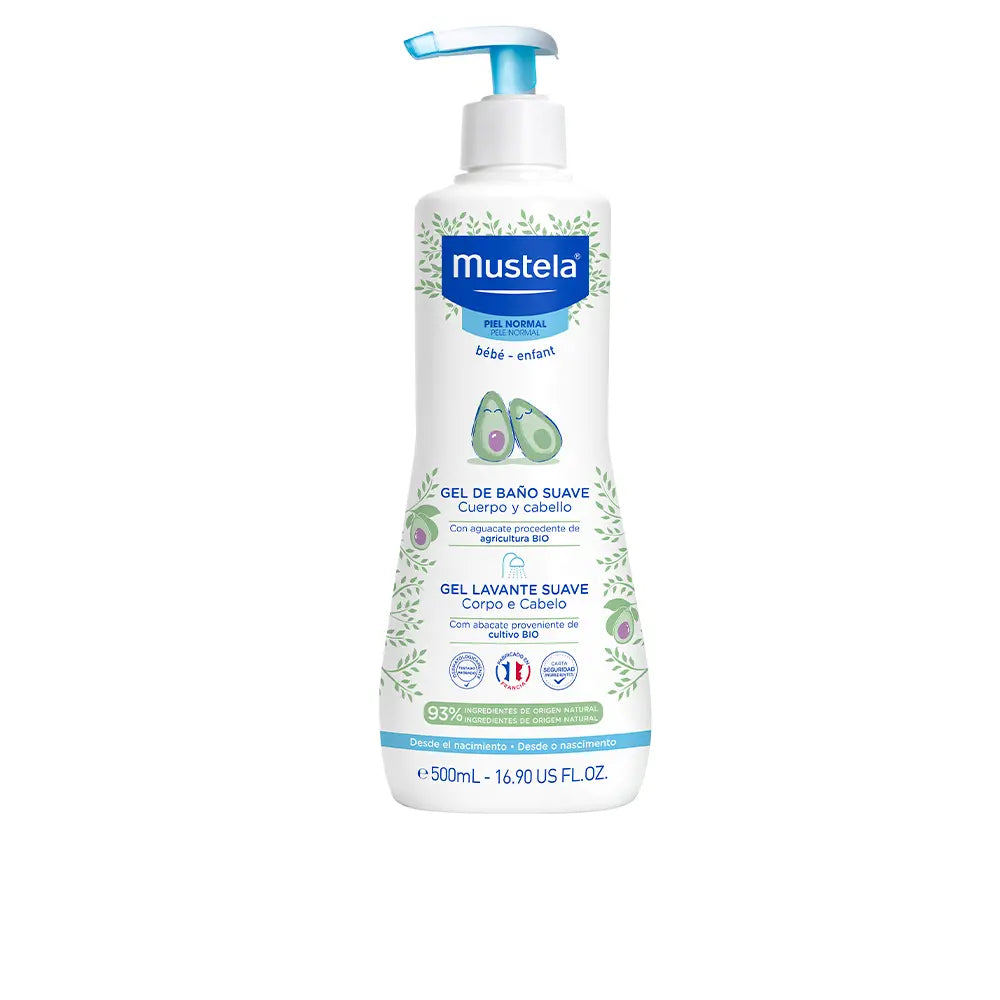 MUSTELA-BÉBÉ gel de lavagem suave 500 ml-DrShampoo - Perfumaria e Cosmética Imagen principal del producto