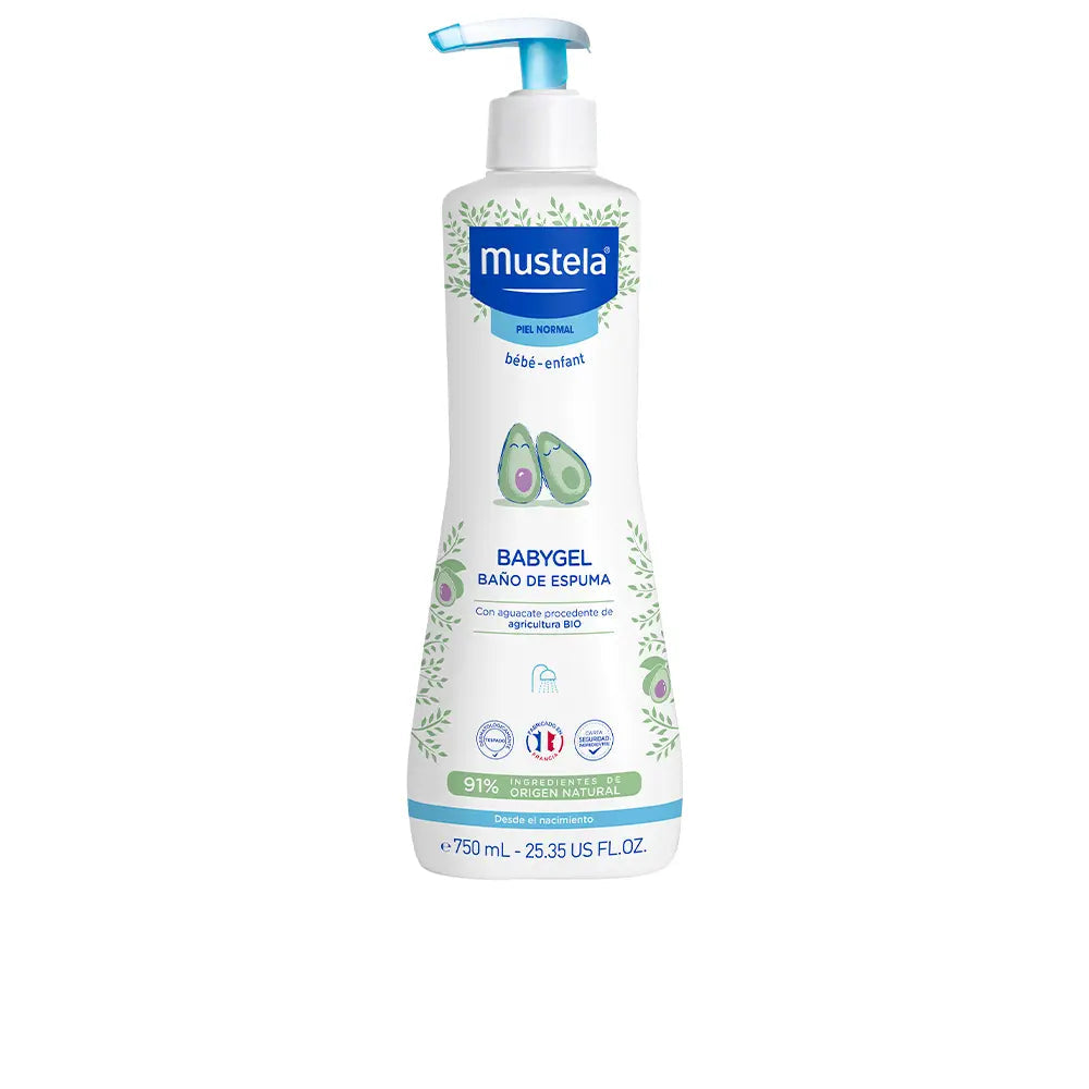 MUSTELA-Banho de gel BEBÊ 750 ml-DrShampoo - Perfumaria e Cosmética