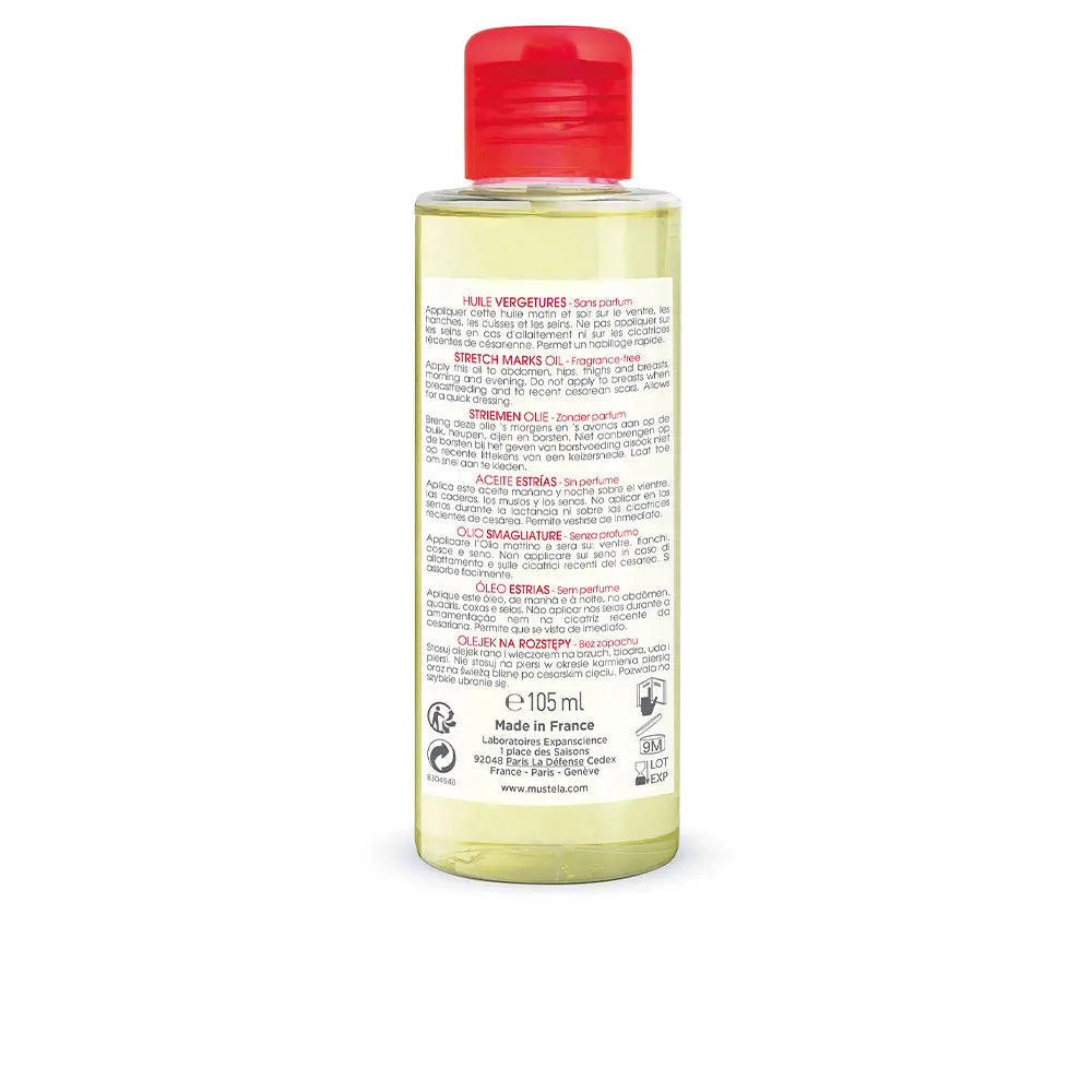 MUSTELA-Bio Óleo Orgânico para Estrias 105ml-DrShampoo - Perfumaria e Cosmética