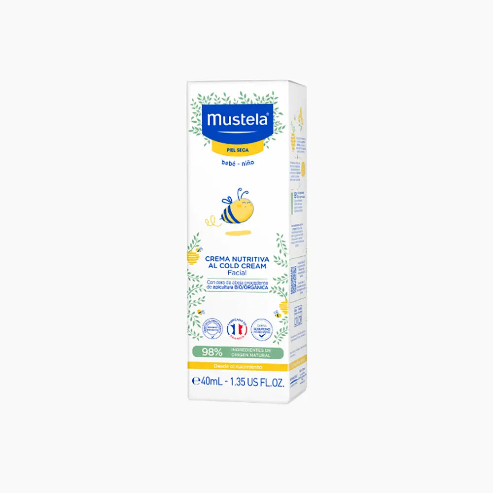 MUSTELA-Creme facial nutritivo BABY-CHILD com Cold Cream 40 ml-DrShampoo - Perfumaria e Cosmética